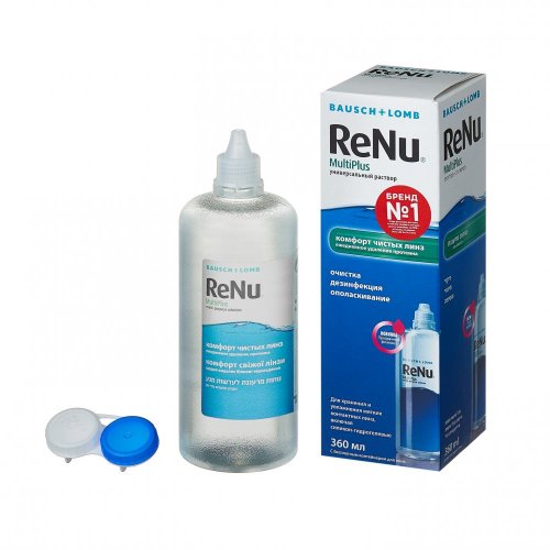 Раствор для линз RENU MULTIPLUS (360 мл)
