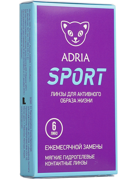 Контактные линзы ADRIA SPORT (6 шт.)
