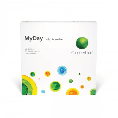 Контактные линзы MyDay Daily Disposable (90 шт.)