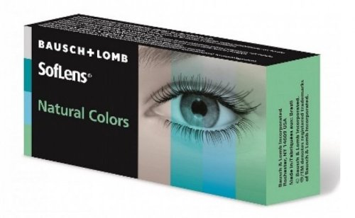 Цветные контактные линзы SOFLENS NATURAL COLORS (2 шт.)